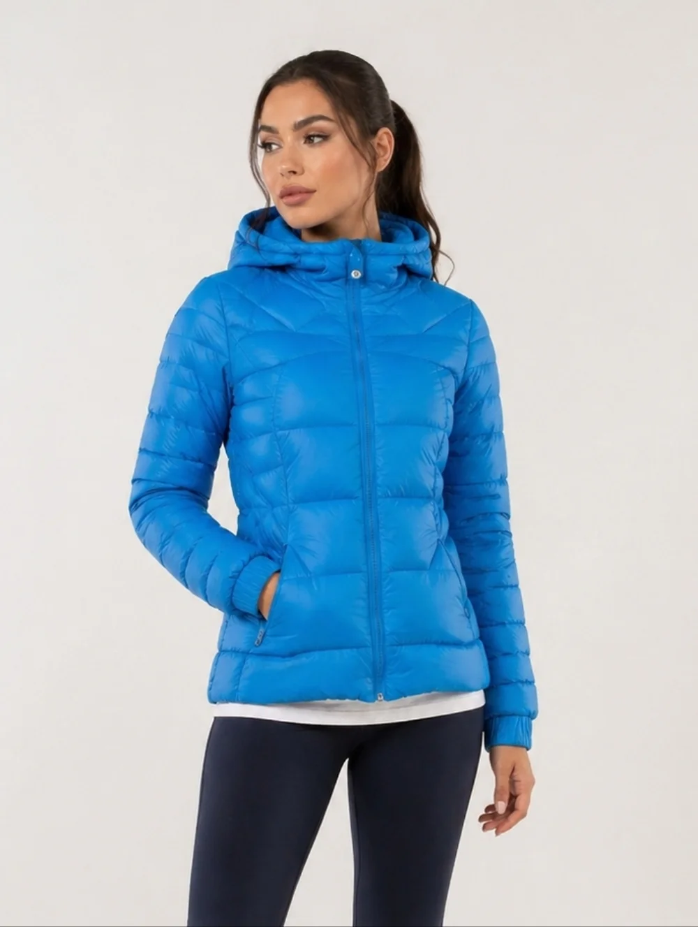 Lululemon Fluffin' Awesome Down Jacket In Cornflower Size 6